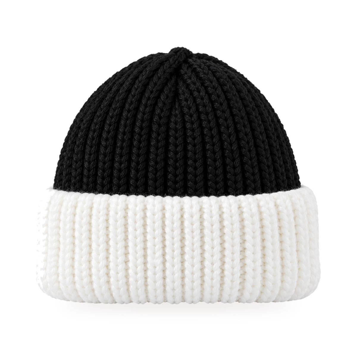 Gorro Reversible Negro / Blanco